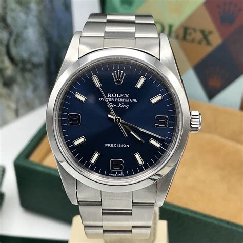 rolex airking 1400|rolex air king 14000 price.